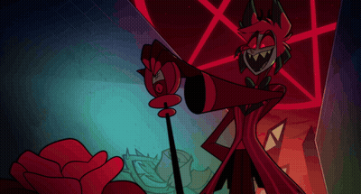 A Cartoon Character Is Holding A Megaphone With The Letter O On It GIF