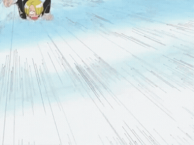 A Cartoon Character Is Laying On His Stomach With His Hand Out GIF