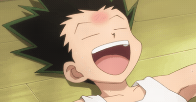 A Cartoon Character Is Laying On The Floor With His Mouth Wide Open GIF