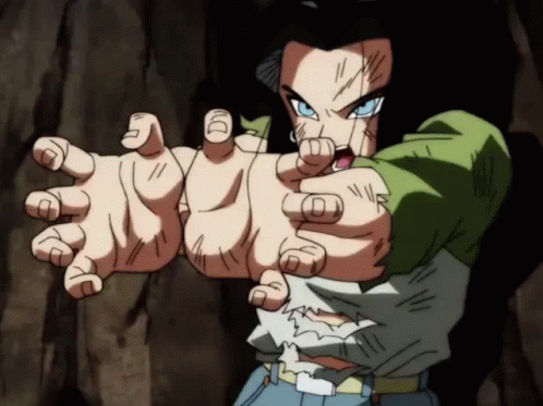 A Cartoon Character Is Pointing At The Camera With His Hands GIF