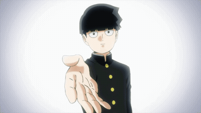 A Cartoon Character Is Reaching Out His Hand Towards The Viewer GIF