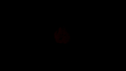 A Cartoon Character Is Standing In Front Of A Red Explosion That Says " Get Ready " GIF