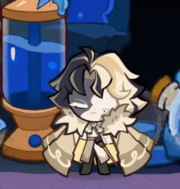 A Cartoon Character Is Standing In Front Of A Water Cooler GIF