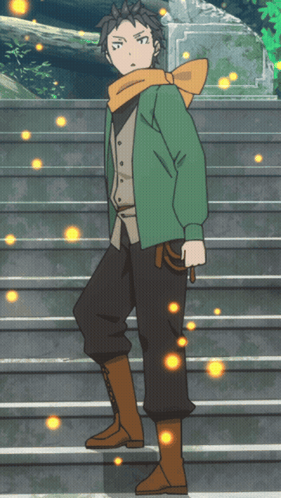 A Cartoon Character Is Standing On A Set Of Stairs GIF