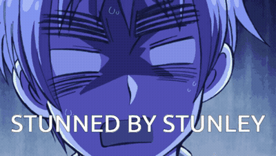 A Cartoon Character Is Stunned By Stuney GIF