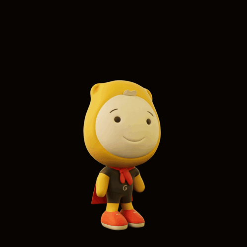 A Cartoon Character Is Surrounded By A Bunch Of Thumbs Ups And Says Yesssss GIF