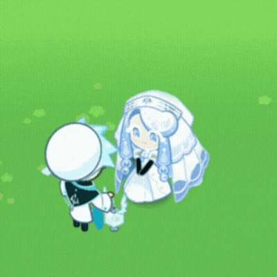 A Cartoon Character Is Talking To Another Character In A Video Game . GIF