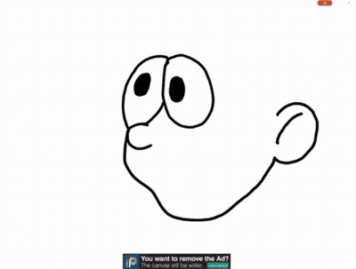 A Cartoon Character Is Wearing A Black Shirt That Says Loaded GIF