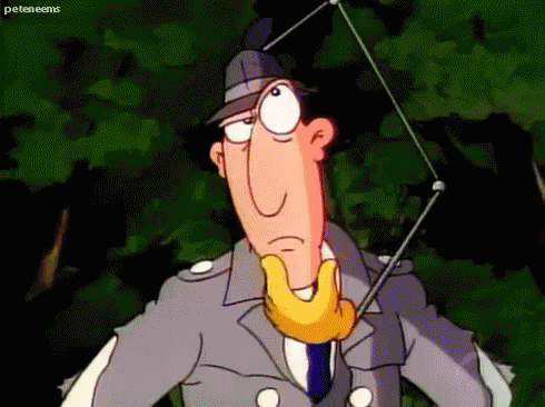 A Cartoon Character Is Wearing A Hat And Tie And Holding A Bow And Arrow In His Hand . GIF