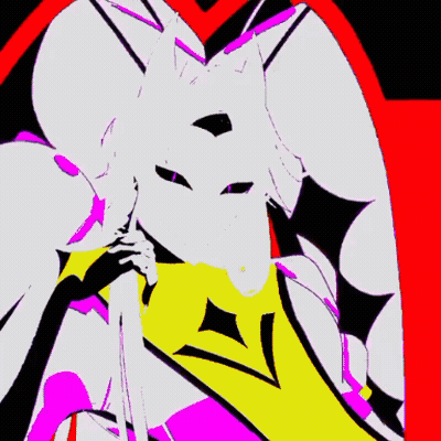 A Cartoon Character Is Wearing A Mask And Holding A Gun In A Dark Room . GIF