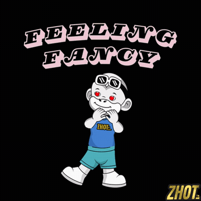 A Cartoon Character Is Wearing A Shirt That Says Zhot On It GIF