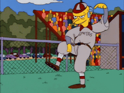 A Cartoon Character Is Wearing A Uniform That Says Ephtrs On It GIF