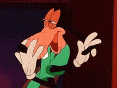 A Cartoon Character Making A Peace Sign With His Hand GIF