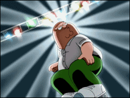 Peter Griffin Standing In Front Of Stage GIF