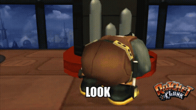 A Cartoon Character Named Plumber 'S Is Standing Next To Another Character GIF