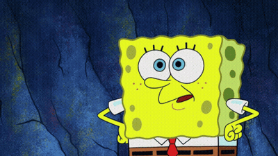 A Cartoon Character Named Spongebob Squarepants Stands With His Hands On His Hips GIF