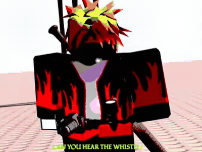 A Cartoon Character Says " Can You Hear The Whistlin " GIF