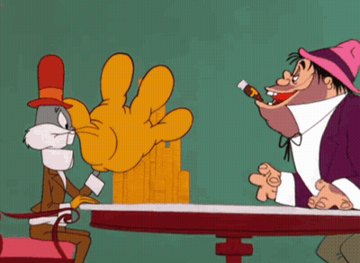 A Cartoon Character Says Cut It Out Will Ya ? GIF