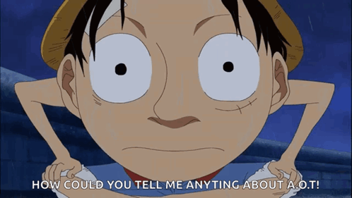 A Cartoon Character Says " How Could You Tell Me Anything About A.o.t " GIF