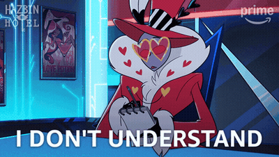 A Cartoon Character Says I Don T Understand GIF