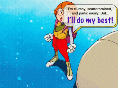 A Cartoon Character Says I 'Ll Do My Best In A Speech Bubble GIF