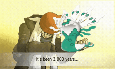A Cartoon Character Says It 'S Been 3,000 Years While Holding Something GIF