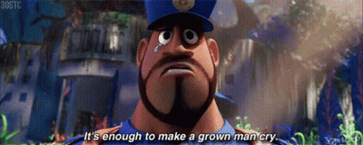 A Cartoon Character Says It 'S Enough To Make A Grown Man Cry .. GIF