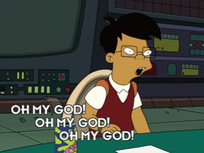 A Cartoon Character Says Oh My God And Oh My God GIF