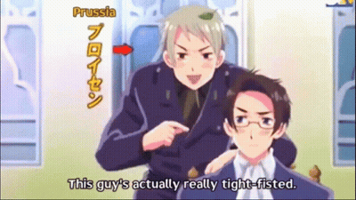 A Cartoon Character Says This Guy 'S Actually Really Tight-Fistted GIF