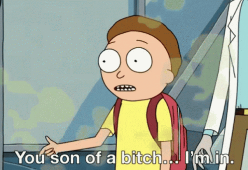 A Cartoon Character Says You Son Of A Bitch GIF