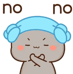 A Cartoon Character Wearing A Blue Hat Is Making A Heart With His Hands . Sticker