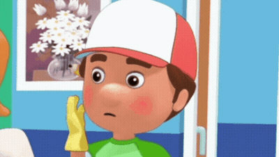A Cartoon Character Wearing A Hat And A Glove GIF