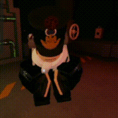 A Cartoon Character Wearing A Hat And Scarf GIF