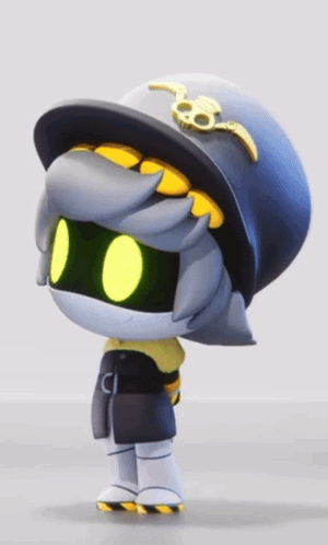 A Cartoon Character Wearing A Hat With The Letter C On It GIF