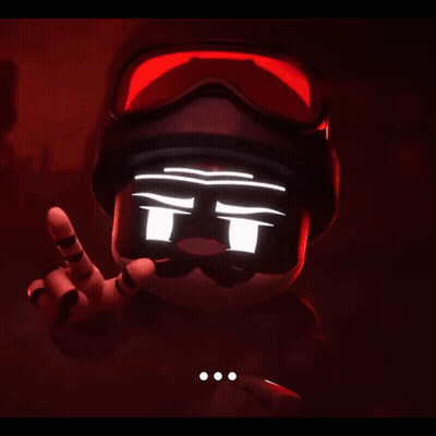 A Cartoon Character Wearing A Helmet And Goggles Says Kinda Hot- GIF