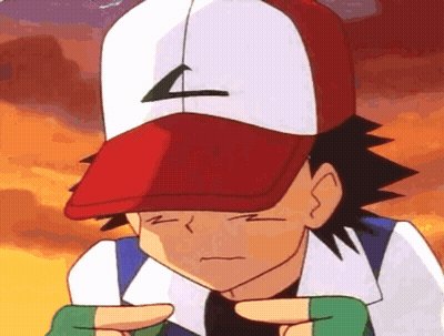 A Cartoon Character Wearing A Red And White Hat With The Letter L On It GIF