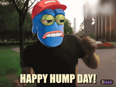 A Cartoon Character Wearing A Red Hat That Says Apepee On It GIF