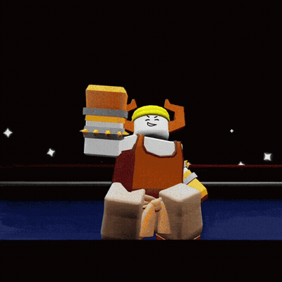 A Cartoon Character Wearing A Yellow Hat With A Smiling Face Drawn On It GIF