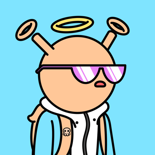 A Cartoon Character Wearing Sunglasses And A Jacket Says Noo00000 GIF