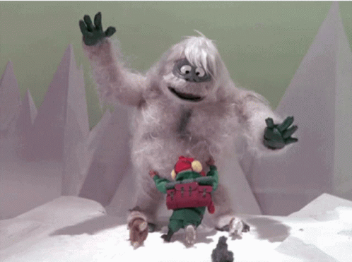 A Cartoon Character With A Backpack That Says ' Papa ' On It GIF