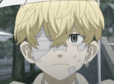 A Cartoon Character With A Bandage On His Eye GIF