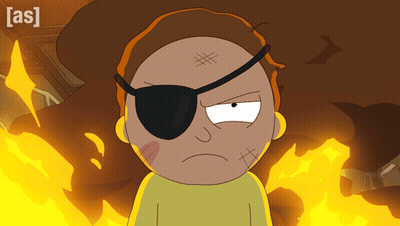 A Cartoon Character With A Bandage On His Forehead And The Word [ As ] On The Bottom GIF