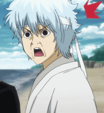 A Cartoon Character With A Bandage On His Head Looks Surprised GIF