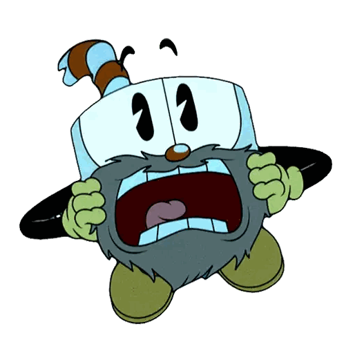 A Cartoon Character With A Beard And A Hat With The Number 11 On It GIF