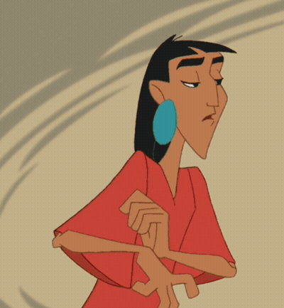 A Cartoon Character With A Blue Earring On His Right Ear GIF