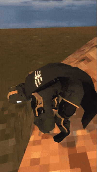 A Cartoon Character With A Cape And A Black Shirt That Says ' Ssr ' On It GIF