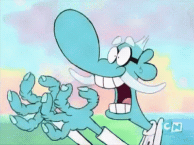 A Cartoon Character With A Cn Logo In The Lower Right Corner GIF