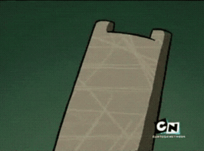A Cartoon Character With A Cn Logo On The Bottom Right GIF