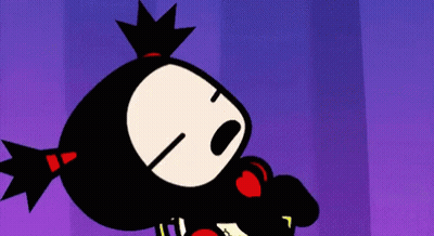 A Cartoon Character With A Crown On Her Head Looks Surprised GIF