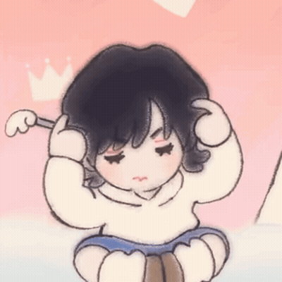 A Cartoon Character With A Crown On His Head GIF